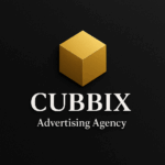 a logo design for cubbix advertising agency is dis